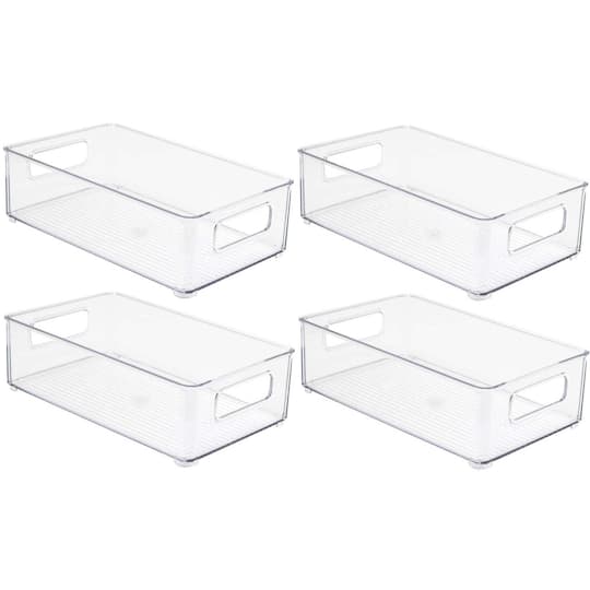 Sorbus Medium Clear Fridge & Pantry Storage Bins
